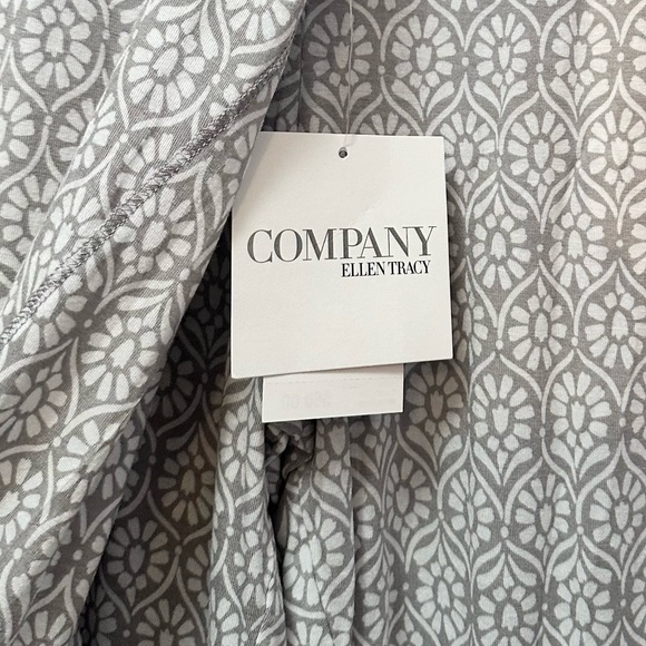 Ellen Tracy Gray Patterned Sleepwear Set Sz 1X Women’s NEW! - Picture 3 of 5